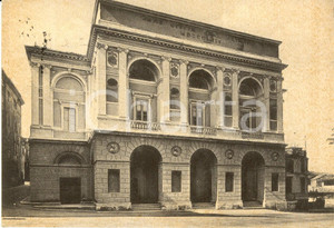 Cartolina originale da collezione 1958 SPOLETO PG Veduta della facciata del Teatro NUOVO Cartolina FG VG 1