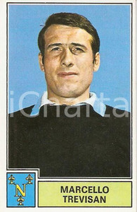 Oggetto da collezione cartaceo PANINI CALCIATORI 1971 - 1972 Figurina Marcello TREVISAN Serie A NAPOLI 1 1