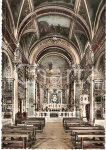 Cartolina originale da collezione 1960 ca RAPALLO Santuario Nostra Signora MONTALLEGRO Interno Cartolina FG 1