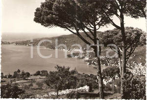 Cartolina originale da collezione 1960 ca RAPALLO GE Panorama dal Santuario di MONTALLEGRO Cartolina FG NV 1