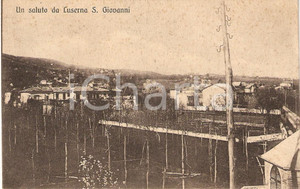 Cartolina originale da collezione 1938 LUSERNA SAN GIOVANNI (TO) Panorama *Cartolina FP VG 1