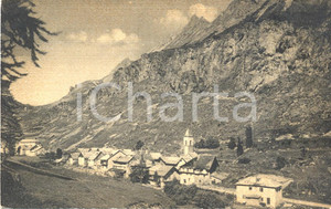 Cartolina originale da collezione 1925 ca ARGENTERA (CN) Valle STURA - Panorama del paese *Cartolina FP NV 1