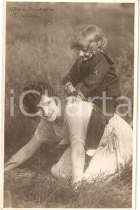 Fotografia d epoca originale 1921 IL RICHIAMO Maria JACOBINI Regia di Gennaro RIGHELLI Cartolina 1
