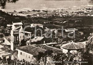 Cartolina originale da collezione 1950 ca LIVORNO Panorama della Frazione MONTENERO *Cartolina FG NV 1