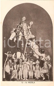 Cartolina originale da collezione 1930 ca CAMPOBASSO Sagra dei Misteri SAN NICOLA Cartolina n. 12 1