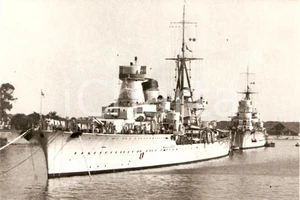 Cartolina originale da collezione 1950 ca MARINA MILITARE Regia Nave MONTECUCCOLI Aldo FRACCAROLI Foto seriale 1