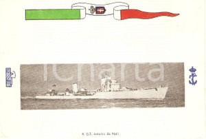 Cartolina originale da collezione 1940 ca MARINA MILITARE Regio cacciatorpediniere Antonio DA NOLI Cartolina FG NV 1