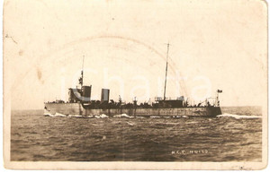 Cartolina originale da collezione 1927 MARINA MILITARE Regia nave Francesco NULLO Cacciatorpediniere Cartolina FP 1