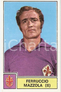 Oggetto da collezione cartaceo PANINI CALCIATORI 1971  1972 Figurina Ferruccio MAZZOLA Serie A FIORENTINA 1 1