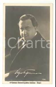 Cartolina originale da collezione 1920 TEATRO Ugo Piperno  Capocomico Fotoritratto epoca 1