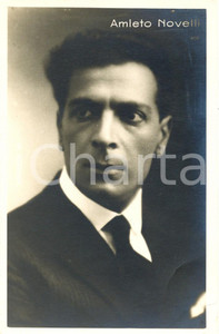 Cartolina originale da collezione 1920 AMLETO NOVELLI bel fotoritratto in cartolina FP 1