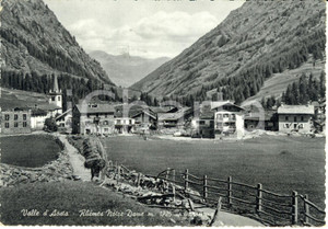 Cartolina originale da collezione 1963 RHEMES NOTRE DAME AO Panorama della città  Cartolina postale FG VG 1