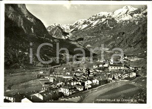 Cartolina originale da collezione 1959 FENESTRELLE TO Il paese visto da levante Cartolina DANNEGGIATA FG VG 1