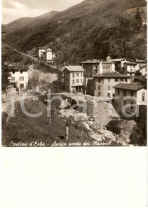 Cartolina originale da collezione 1962 CASLINO D ERBA CO Antico ponte dei MURNEE Cartolina FG VG 1