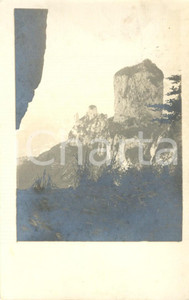 Autografo originale 1920 ca LUCCA Veduta ALPI APUANE Autografo ing. Cesare PRACCHIA *FP VG 1