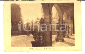 Autografo originale 1918 VOLTA BRESCIANA Villa Angela *Cartolina a Ermellina AVEROLDI FP VG 1