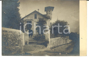 Fotografia d'epoca originale 1922 ANTOLIVA (VB)  Villa (ora Maria Consolatrice) di Alessandro e Anita ARIENTI 1