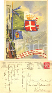 Cartolina originale da collezione 1941 ALESSANDRIA 37Â° Reggimento Fanteria Ravenna *Cartolina Vittorio GRUGNI 1