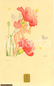 Oggetto da collezione cartaceo 1950 M/N Amerigo Vespucci - Festa passaggio tropico 1