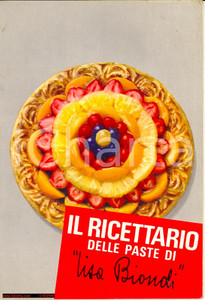 Materiale pubblicitario d’epoca 1965 IGLO surgelati, ricettario dolci Lisa Biondi 1