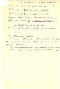 Autografo originale 1920 ca PARIS Biglietto con appunti del diplomatico Constant DOBLER *Autografo 1