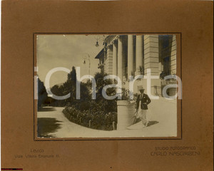 Fotografia d epoca originale 1920 LEVICO TERME  fotografia autentica Studio Carlo Nascimbeni 1
