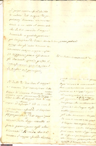 Documento originale, autentico 1840 PALAZZOLO ACREIDE Costruzione diga FIUME TELLARO 1