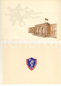 Oggetto da collezione cartaceo 1960 ORVIETO Scuola Militare di Educazione Fisica  Biglietto 1