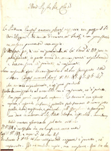 Manoscritto, lettera originale 1836 ROMA Difficili ricerche dell'avvocato NATILI 1