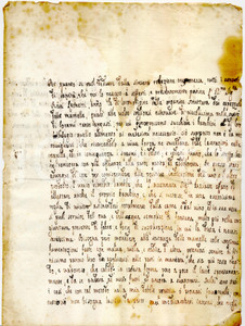 Documento originale, autentico 1755 ROMA Esame medico Andrea LAJOLA: la Contessa Leonetti ha capezzoli piccoli 1