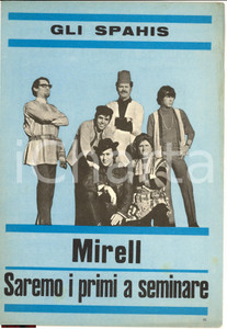 Oggetto da collezione cartaceo 1967 GLI SPAHIS Mirell Saremo primi a seminare SPARTITI 1