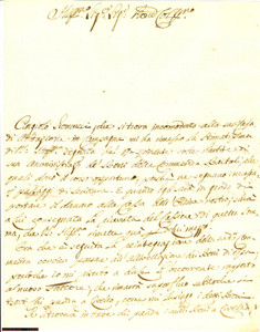 Documento originale, autentico 1777 MONTE SAN SAVINO Allivellazione Commenda BARTOLI 1