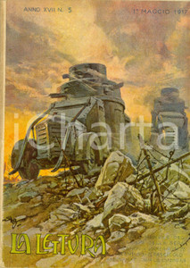 Giornale, rivista storica 1917 LA LETTURA La ferrovia di BAGDAD Rivista ILLUSTRATA Anno XVII nÂ°5 1