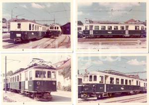 Fotografia d'epoca originale 1973 SVIZZERA Chemin de Fer Lausanne-Echallens-Bercher LEB Treno *LOTTO 4 Foto 1