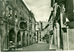 Cartolina originale da collezione 1961 LONIGO VI Veduta di Via GARIBALDI Cartolina VG 1