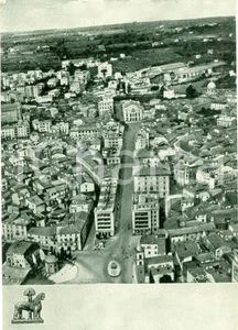 Cartolina originale da collezione 1967 VITERBO Veduta della cittÃ  dall aereo Cartolina VG 1