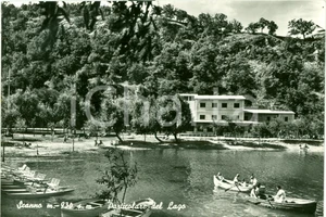 Cartolina originale da collezione 1960 SCANNO AQ Particolare del lago ANIMATA Cartolina FG VG 1