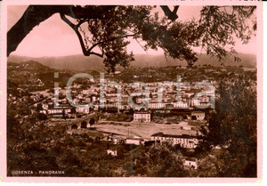 Cartolina originale da collezione 1953 COSENZA Panorama della cittÃ  *Cartolina FG VG 1
