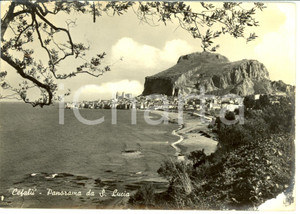 Cartolina originale da collezione 1959 CEFALU' (PA) Panorama da S.Lucia *Cartolina postale FG VG 1