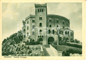 Cartolina originale da collezione 1940 PALERMO Castello UTVEGGIO Cartolina postale FG VG 1
