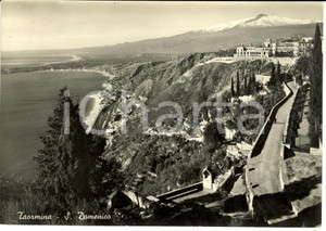 Cartolina originale da collezione 1948 TAORMINA (ME) S. Domenico *Cartolina postale FG VG 1