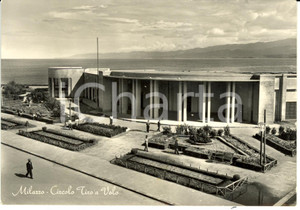 Cartolina originale da collezione 1954 MILAZZO (ME) Circolo Tiro a Volo *Cartolina FG VG 1