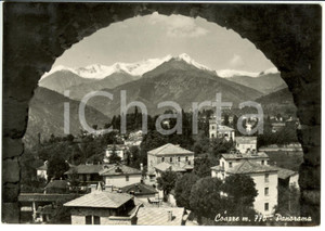 Cartolina originale da collezione 1956 COAZZE TO Scorcio panoramico Cartolina FG VG 1