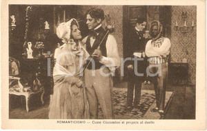 Cartolina originale da collezione 1915 ROMANTICISMO Helena MAKOWSKA Domenico SERRA Cinema *Cartolina FP NV 1