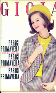 Giornale, rivista storica 1962 GIOIA n° 6 Alta moda PARIGI PRIMAVERA Rivista femminile VINTAGE 1