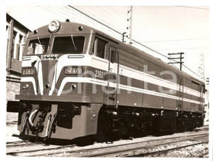 Fotografia d'epoca originale 1970 ca ESPANA - RENFE Locomotiva 2161 *Fotografia 1