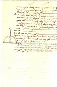 Documento originale, autentico 1769 BOLETO MADONNA DEL SASSO Giulio Francesco LEDI vende prato CASE DELL OSTE 1
