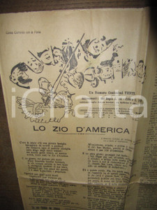 Giornale, rivista storica 1923 MILANO GUERINO MESCHINO MUSSOLINI e la mummia 1
