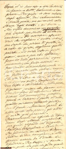 Manoscritto, lettera originale 1920 BIELLA ANONIMA denuncia liste elettorali porcherie 1