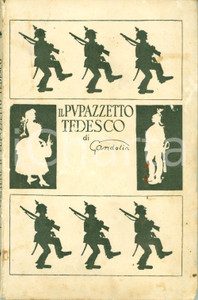 Libro, pubblicazione d epoca 1926 Luigi Arnaldo VASSALLO Il pupazzetto tedesco di GANDOLIN Illustrato 1